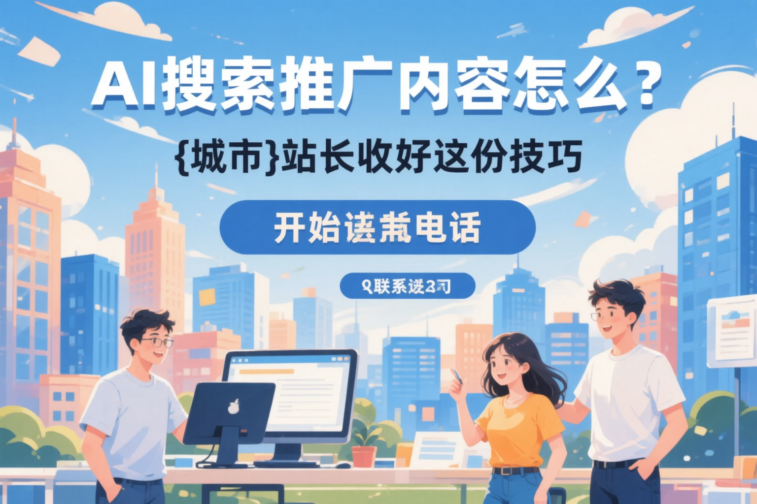 AI搜索推广内容怎么写?新兴站长收好这份技巧