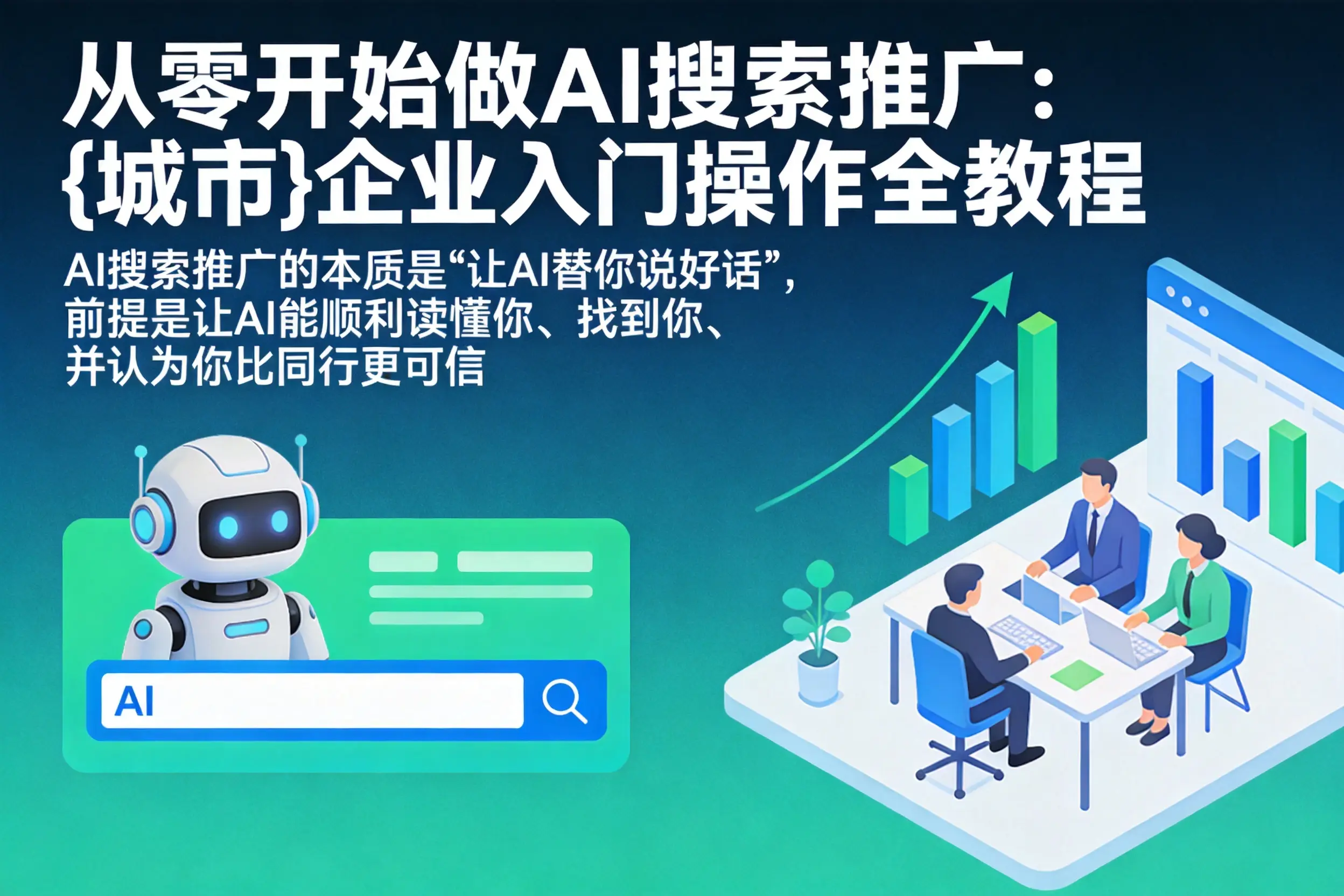 从零开始做AI搜索推广:新兴企业入门操作全教程